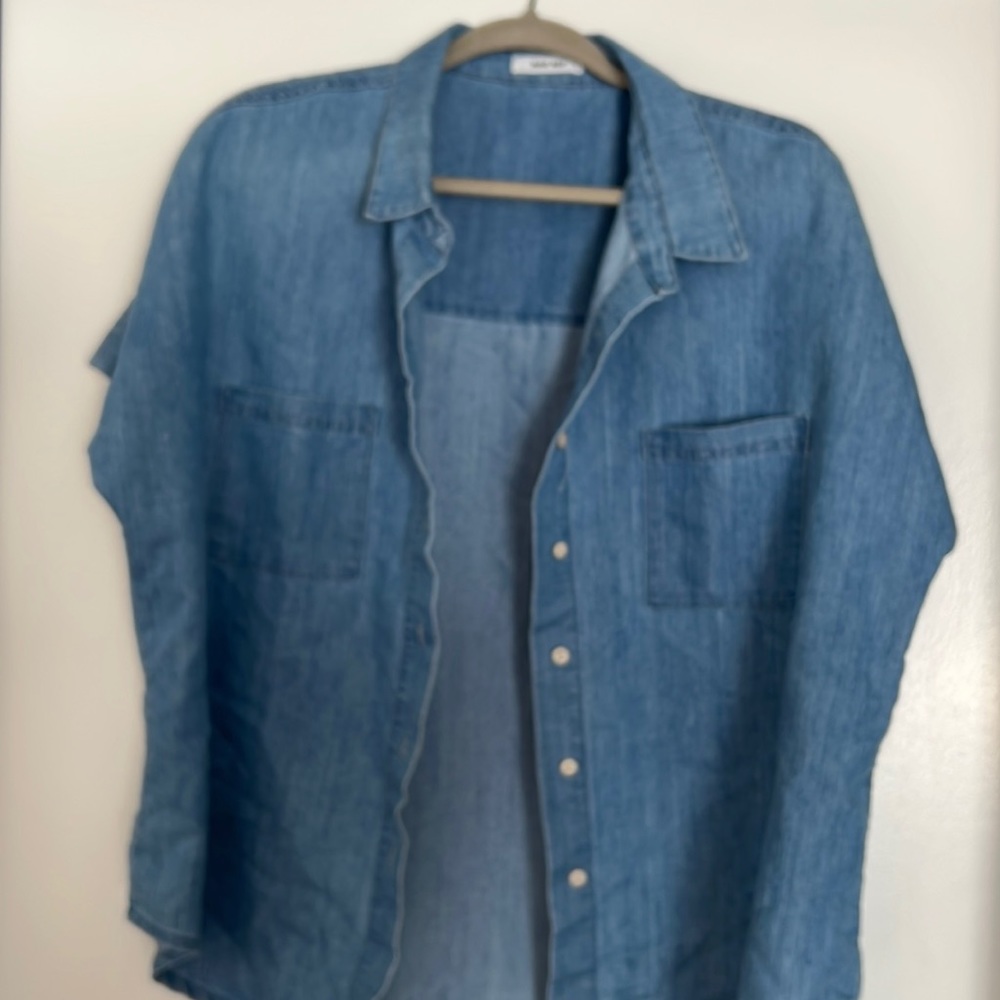 Chambray top